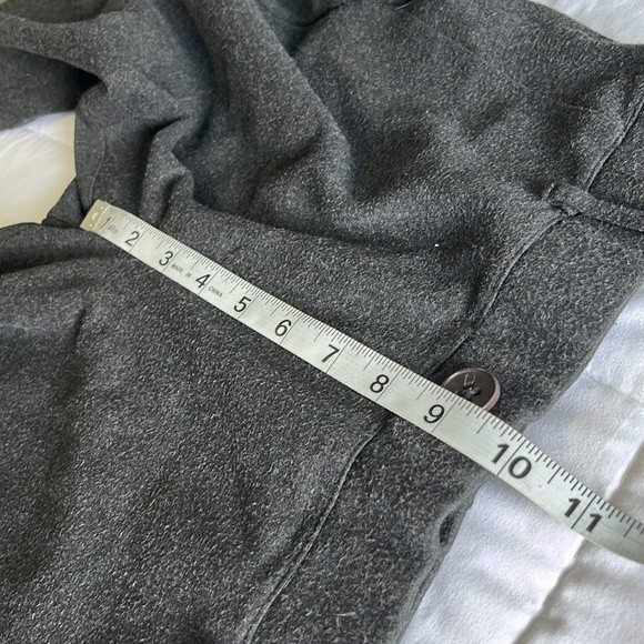 Betabrand Ponte Pants with Elastic Waist, Charcoal Gray, Medium Petite - Picture 5 of 9